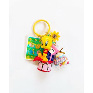 トゥイーティー💛じゃらじゃらキーホルダー(キャラクターグッズ)