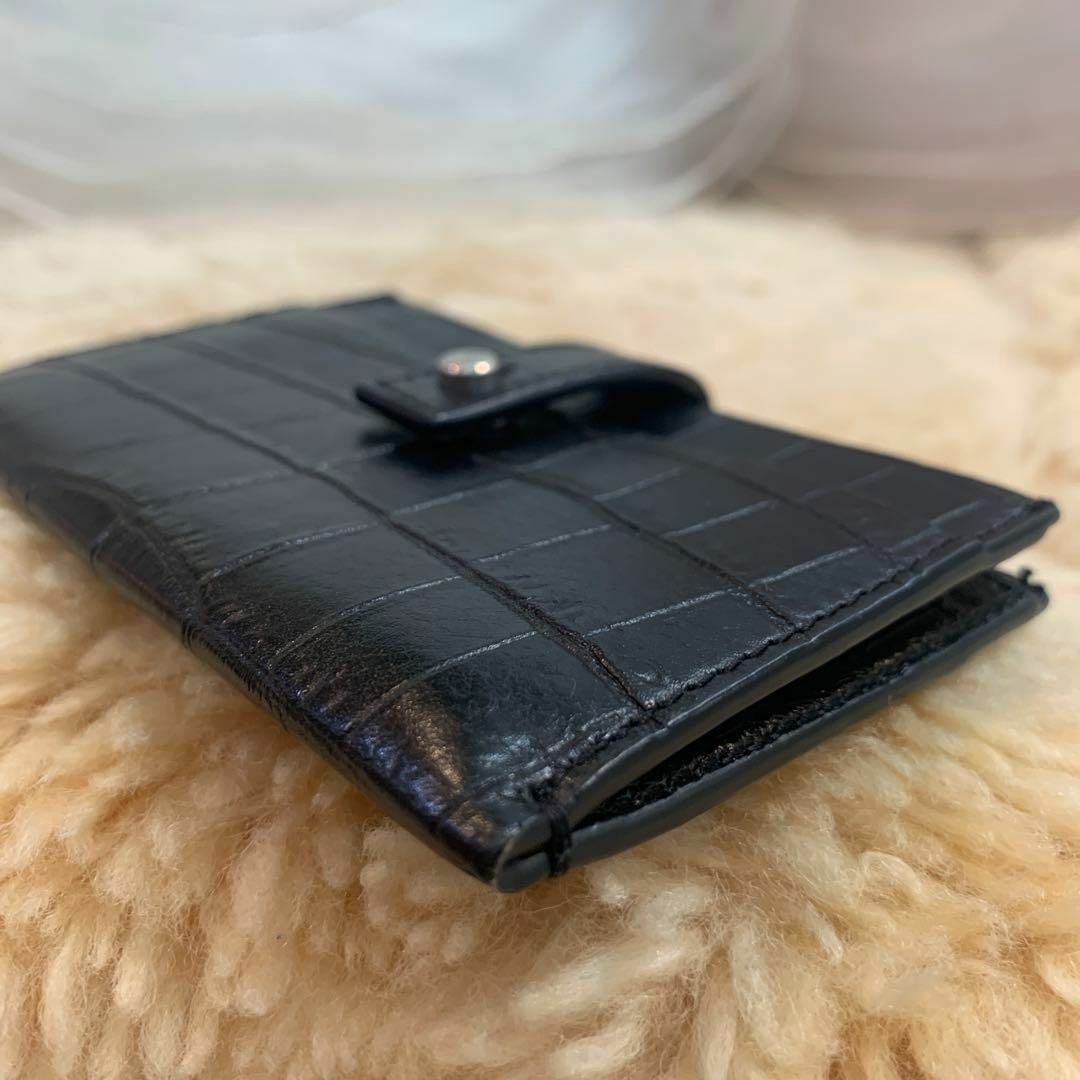 ☆超美品☆サンローラン・パリ カードケース クロコ型押しレザー ☆超美品☆サンローラン・パリ カードケース クロコ型押しレザー