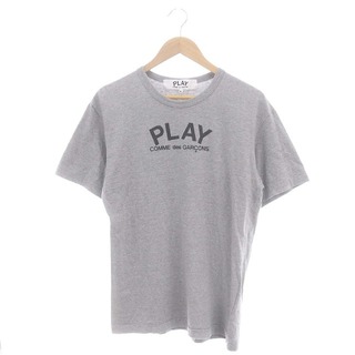 プレイコムデギャルソン AD2022/4 ロゴプリントTシャツ カットソー(Tシャツ/カットソー(半袖/袖なし))