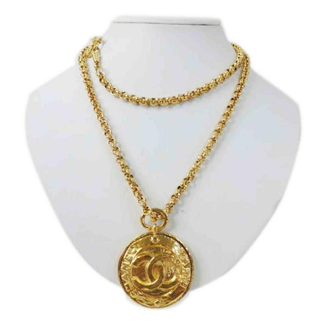 CHANEL - CHANEL シャネル/ココマークミラーネックレス/ゴールド CHANEL - CHANEL シャネル/ココマークミラーネックレス/ゴールド