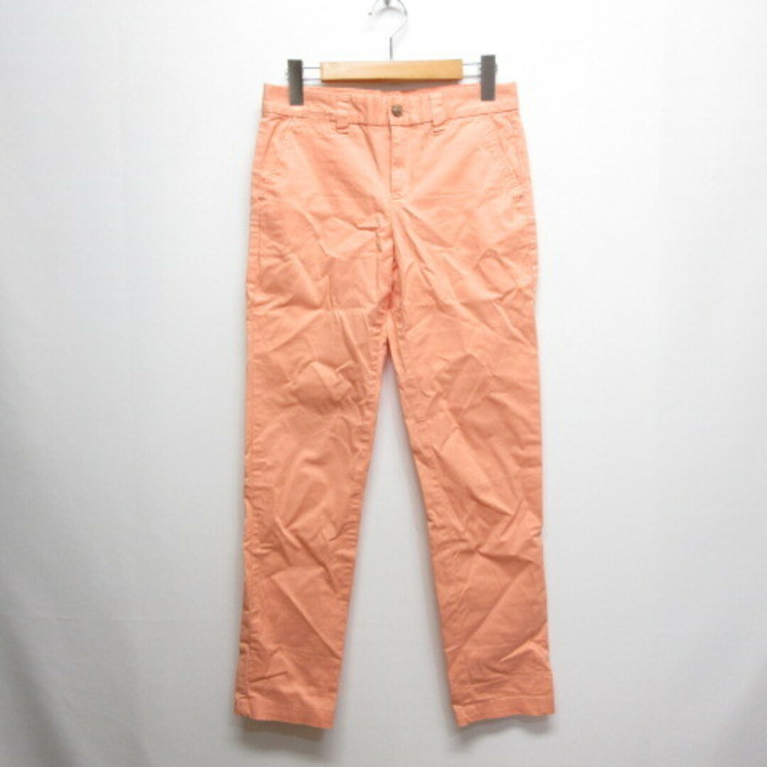 GAP(ギャップ)のコットン カラー パンツ 0 オレンジ ストレッチ ジッパーフライ レディースのパンツ(その他)の商品写真
