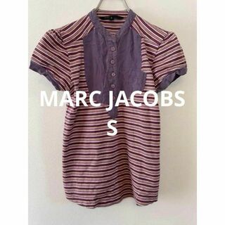 マークジェイコブス(MARC JACOBS)のMARC JACOBS マークジェイコブズ ポロシャツ 半袖 サイズS シルク混(ポロシャツ)