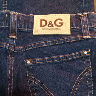 ドルチェアンドガッバーナ(DOLCE&GABBANA)のD&G★デニムスカート(ひざ丈スカート)