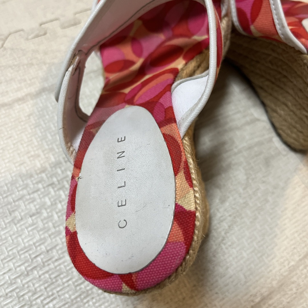 CELINE - セリーヌ サンダル ピンク サイズ約23.5cmの通販 by CELINE - セリーヌ サンダル ピンク サイズ約23.5cmの通販 by