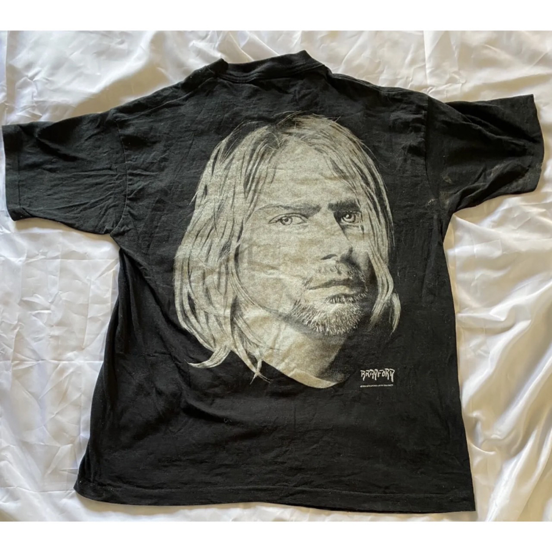 VINTAGE - 超希少&XL!VTG94'sニルヴァーナカートコバーンロック VINTAGE - 超希少&XL!VTG94'sニルヴァーナカートコバーンロック