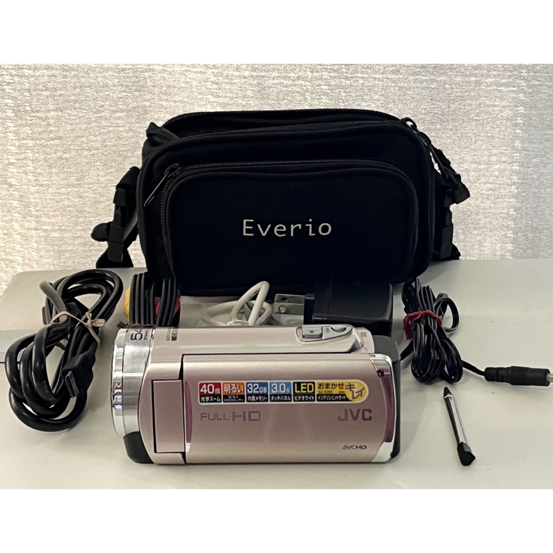 JVC Everio フルHDビデオカメラ 動作確認済み(JVC Everio 悪 GZ JVC Everio フルHDビデオカメラ 動作確認済み(JVC Everio 悪 GZ