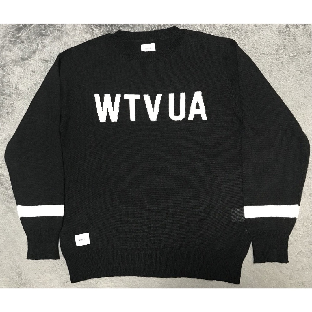 WTAPS ダブルタップス ニット・セーター ベージュ 3304125E0007 W)taps - wtaps ニットの通販 by TK|ダブルタップスならラクマ