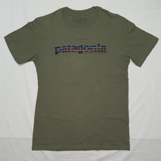 patagonia - パタゴニア 半袖Tシャツ M カーキ