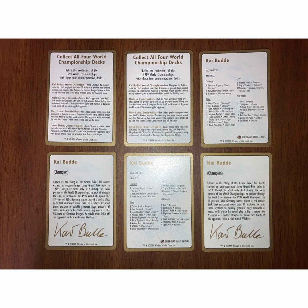 MTG 金枠 World Championship 1999 白紙カード 他の通販 by MTG 金枠 World Championship 1999 白紙カード 他の通販 by