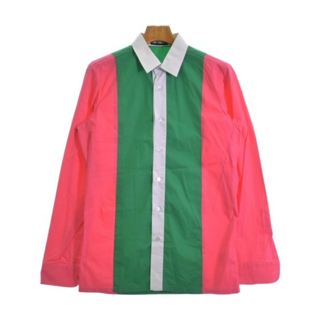 RAF SIMONS ラフシモンズ カジュアルシャツ 44(S位) 緑xピンク RAF SIMONS ラフシモンズ カジュアルシャツ 44(S位) 緑xピンク
