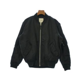 CLANE - CLANE クラネ ミリタリーブルゾン 36(S位) 黒 【古着 CLANE - CLANE クラネ ミリタリーブルゾン 36(S位) 黒 【古着