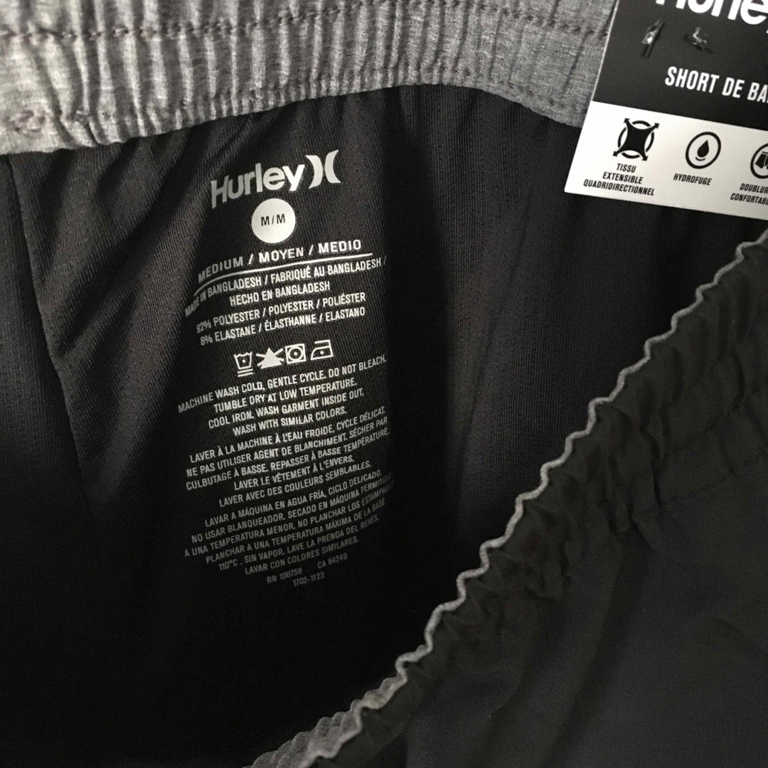 Hurley - HurleyハーレーUS限定SURFトランクス海パン水着black M Hurley - HurleyハーレーUS限定SURFトランクス海パン水着black M
