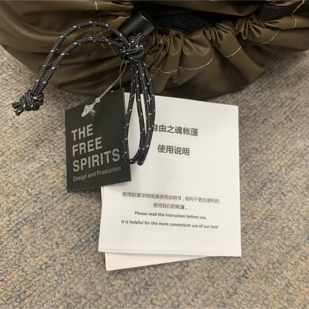新品未使用】THE FREE SPIRITS 自由之魂 tarp コヨーテタンの 新品未使用】THE FREE SPIRITS 自由之魂 tarp コヨーテタンの