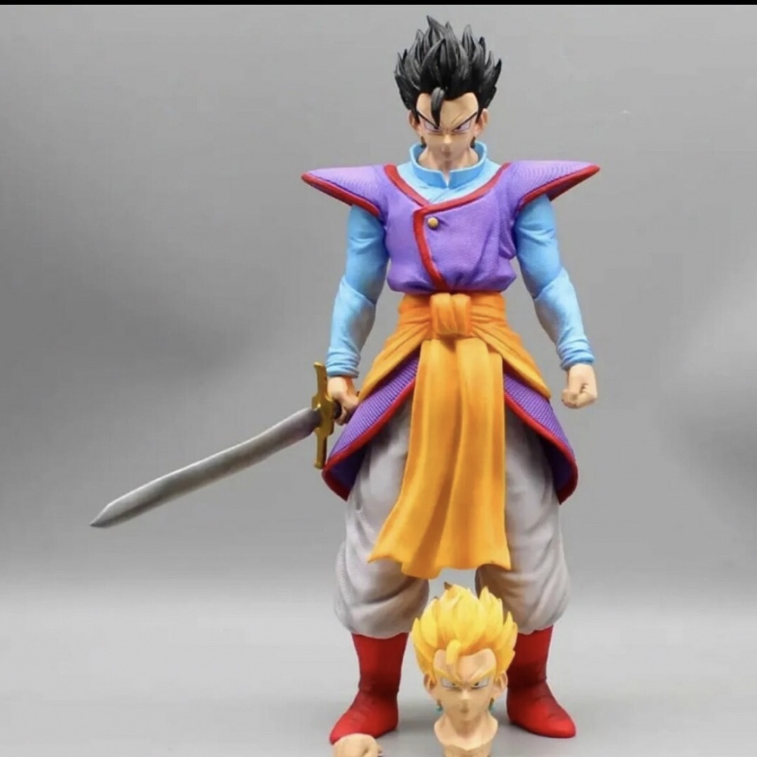 ドラゴンボール 消しゴム フィギュア 孫悟飯&ゼットソード 界王 ドラゴンボール 消しゴム フィギュア 孫悟飯&ゼットソード 界王