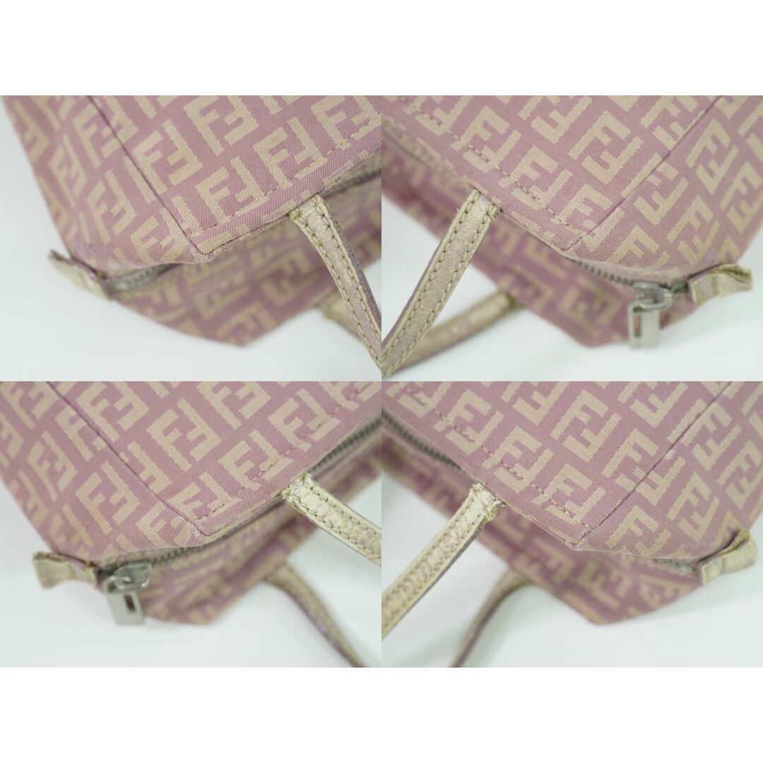 FENDI - 本物 フェンディ FENDI ズッキーノ ハンドバッグ FENDI - 本物 フェンディ FENDI ズッキーノ ハンドバッグ