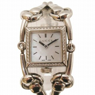 Gucci - グッチ シニョーリア 腕時計 クォーツ ステンレス 116.5 シルバーカラー