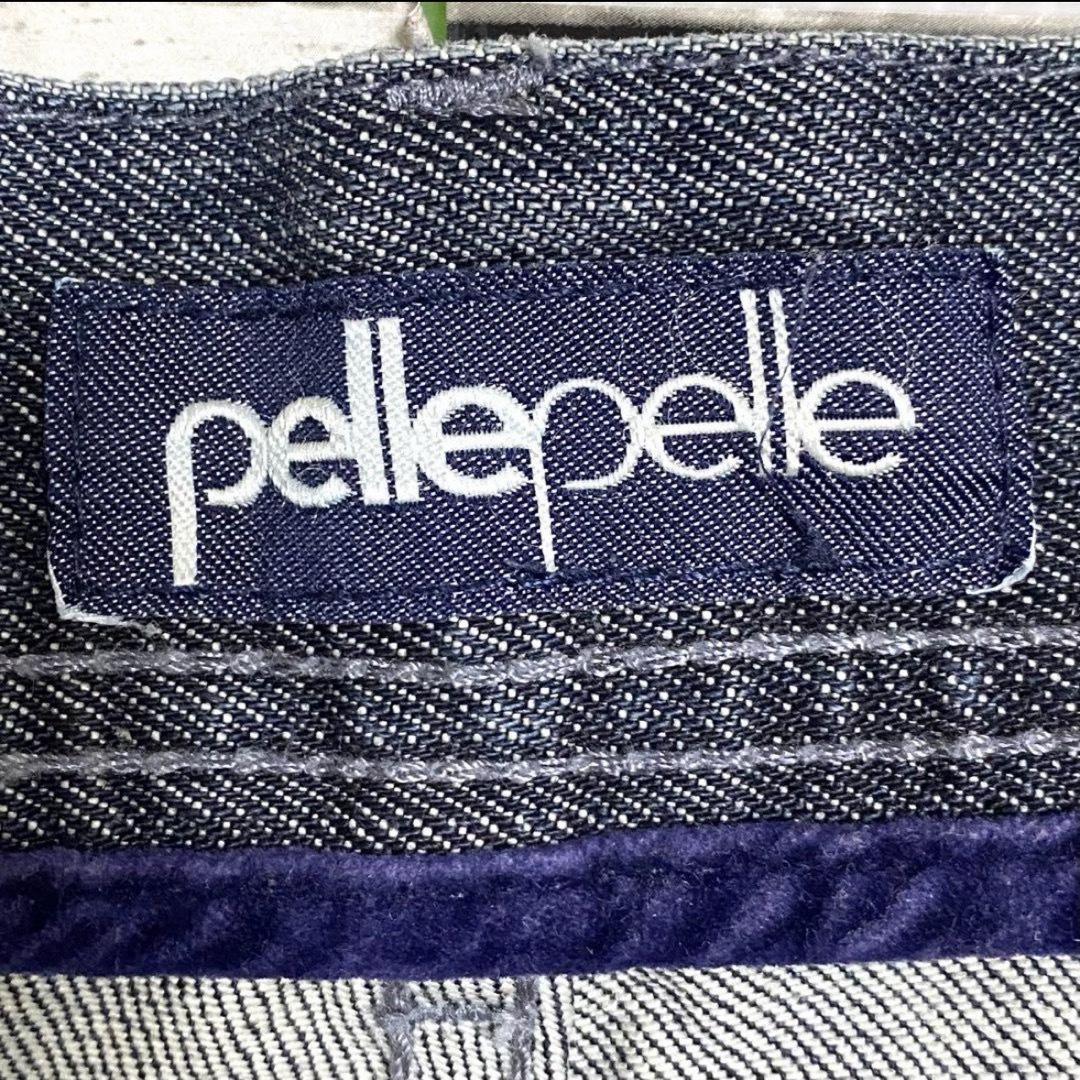 PELLE PELLE - 希少 90s 00s pellepelle 刺繍ロゴ スカル ワイド PELLE PELLE - 希少 90s 00s pellepelle 刺繍ロゴ スカル ワイド