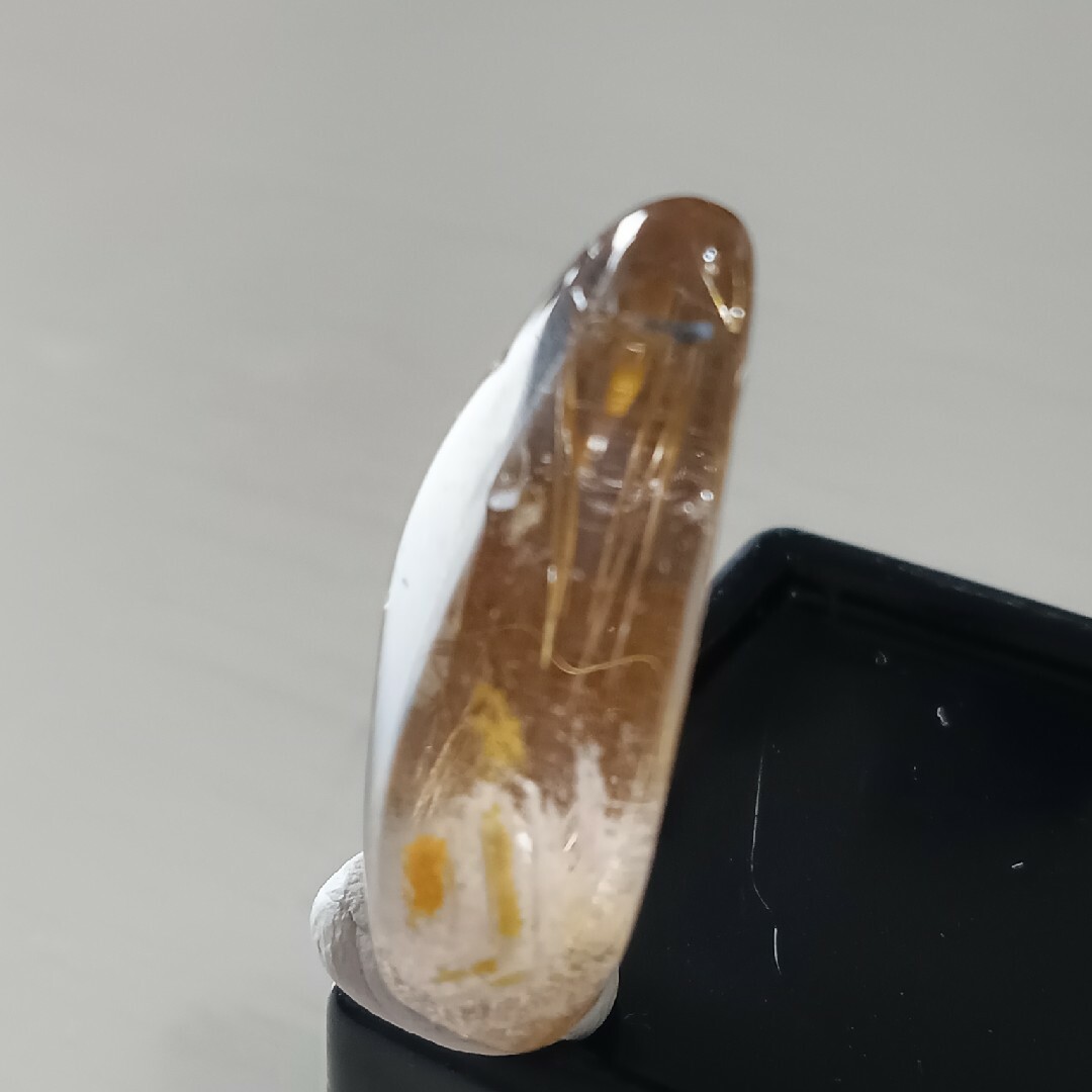 ルチルクォーツ　ルース ハンドメイドの素材/材料(各種パーツ)の商品写真