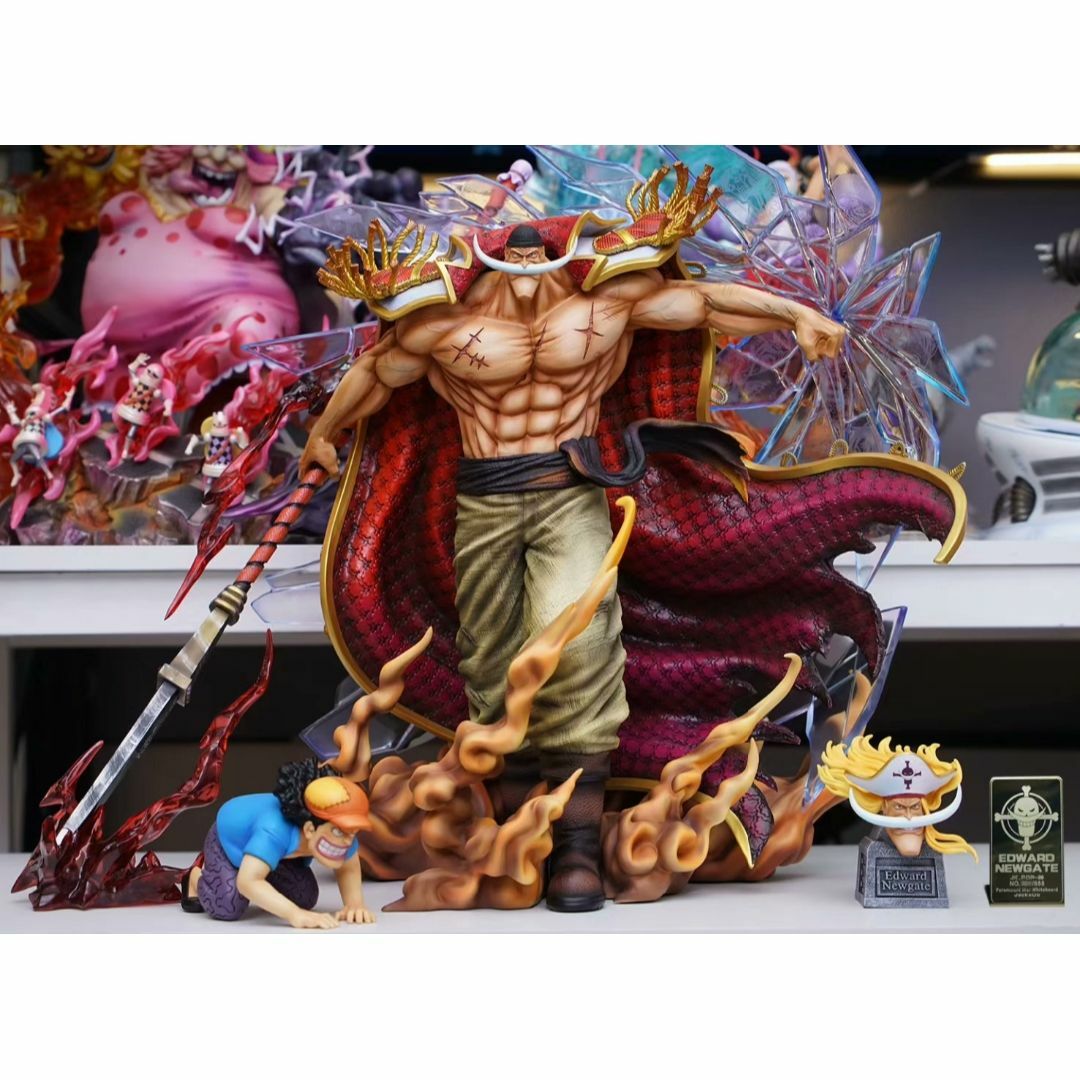 ワンピース 白ひげ エドワード・ニューゲート ガレージキット ワンピース 白ひげ エドワード・ニューゲート ガレージキット