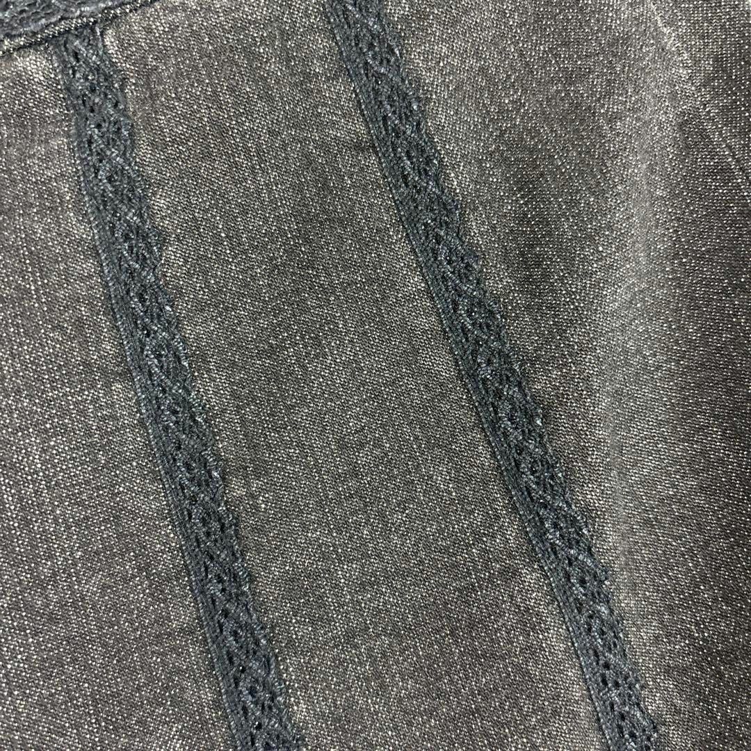 OLD courreges スカート デニム レース 古着 フェアリーグランジ OLD courreges スカート デニム レース 古着 フェアリーグランジ