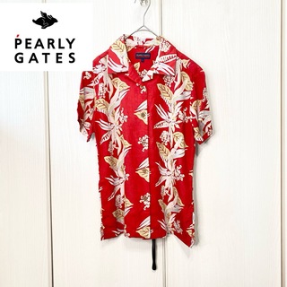 PEARLY GATES - 【美品】 PEARLY GATES アロハシャツ