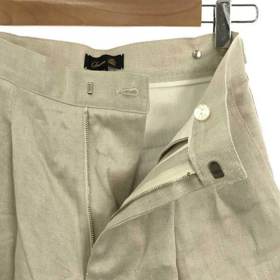 美品】 Drawer / ドゥロワー | リネン ツータックテーパード 美品】 Drawer / ドゥロワー | リネン ツータックテーパード