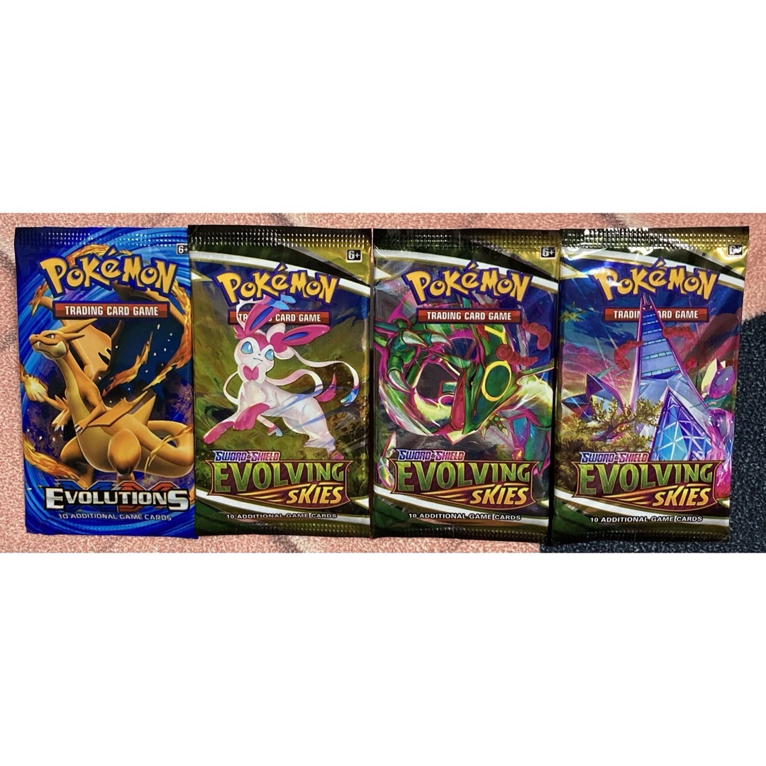 ポケモン - ポケモンカード海外版未開封エボリューションズxy& ポケモン - ポケモンカード海外版未開封エボリューションズxy&