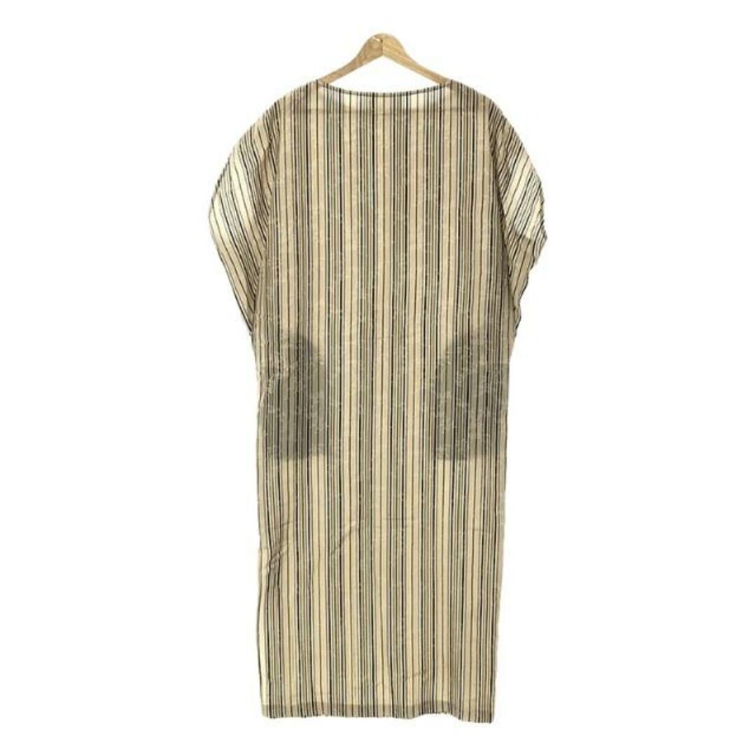 美品】 Mame Kurogouchi / マメクロゴウチ | Floral Stripe Silk 美品】 Mame Kurogouchi / マメクロゴウチ | Floral Stripe Silk