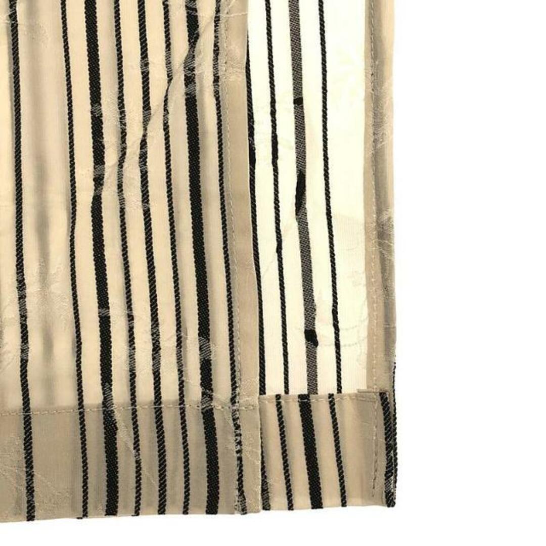 美品】 Mame Kurogouchi / マメクロゴウチ | Floral Stripe Silk 美品】 Mame Kurogouchi / マメクロゴウチ | Floral Stripe Silk