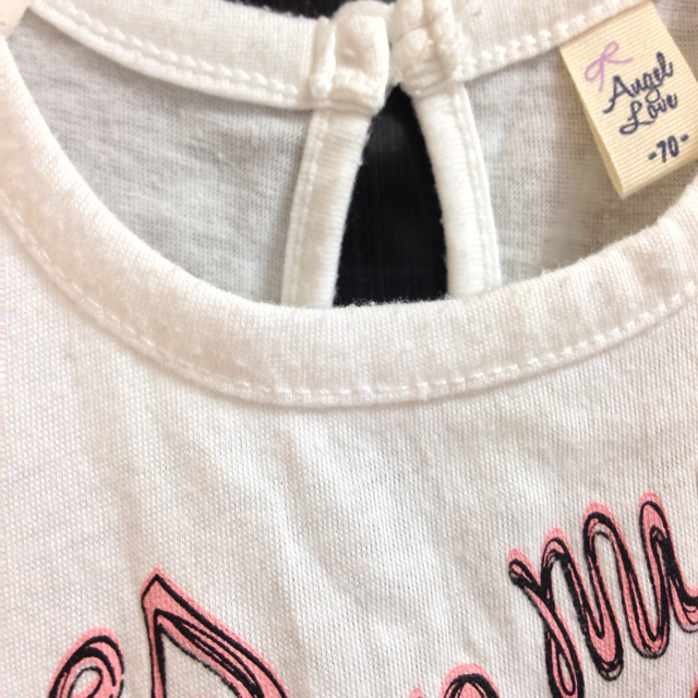ワンピース キッズ/ベビー/マタニティのベビー服(~85cm)(ロンパース)の商品写真