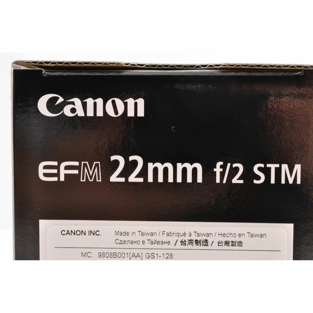 新品 未使用 Canon Ef-M 22Mm F2 Stm 箱未開封 #FC27 新品 未使用 Canon Ef-M 22Mm F2 Stm 箱未開封 #FC27