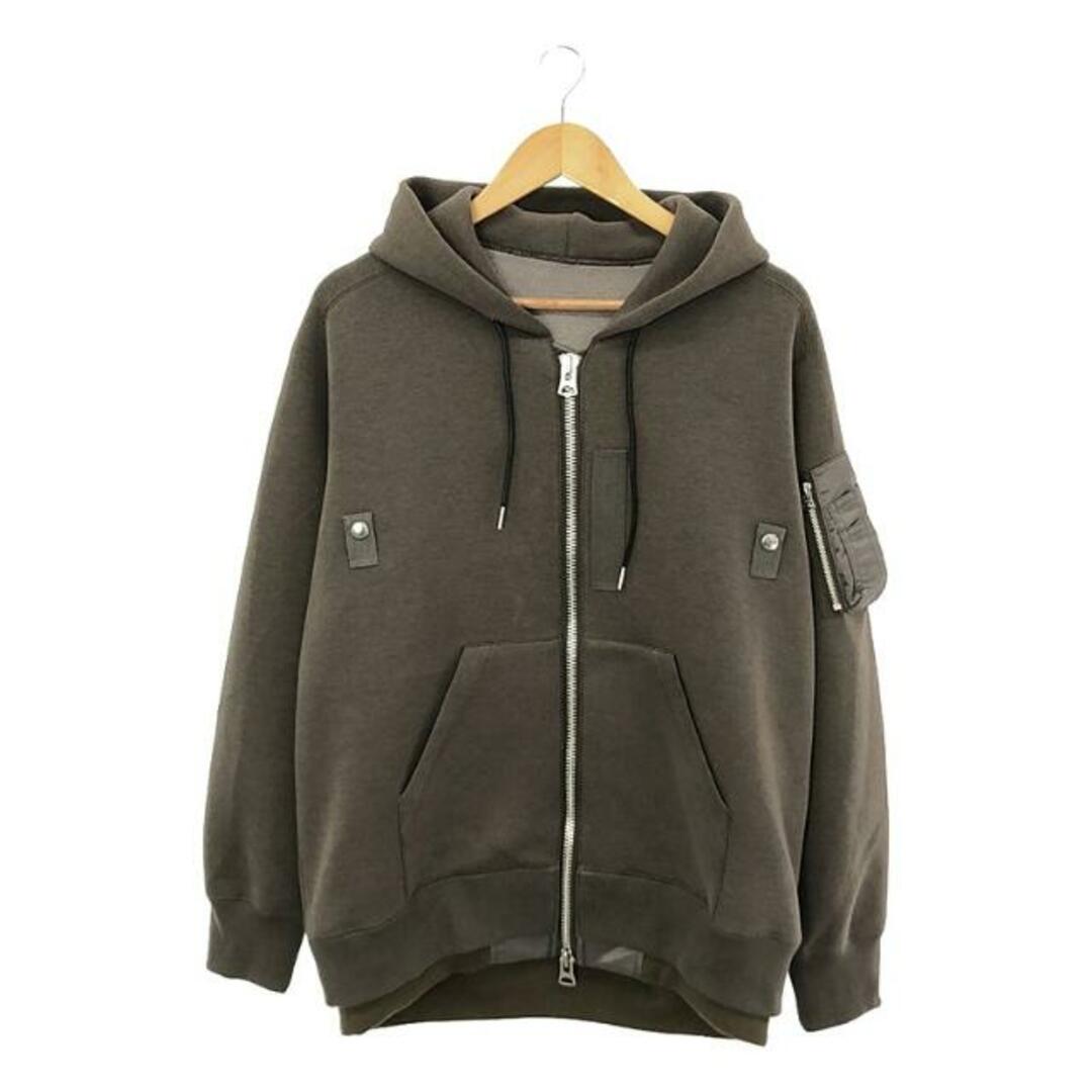 美品】 sacai / サカイ | 2024SS | Sponge Sweat x Nylon Twill 美品】 sacai / サカイ | 2024SS | Sponge Sweat x Nylon Twill