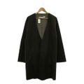 【新品】 OLUBIYI THOMAS / オルヴィトーマス | 2022AW | kimono back collarless cardigan coat オイルドコットン カラーレス コート | 2 | フォレスト | メンズ