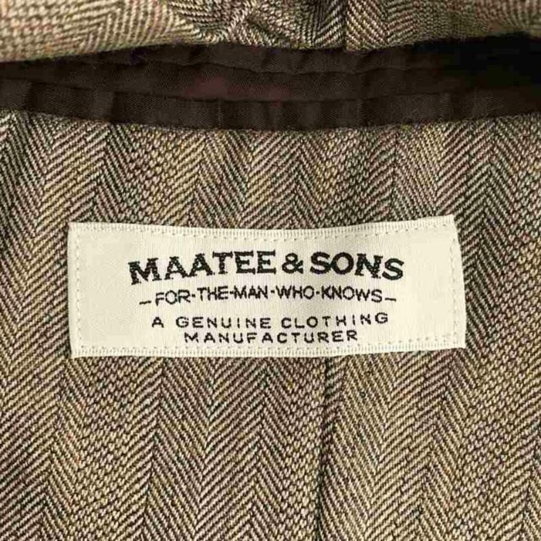 MAATEE&SONS / マーティー&サンズ | セットアップ 4B JACKET MAATEE&SONS / マーティー&サンズ | セットアップ 4B JACKET