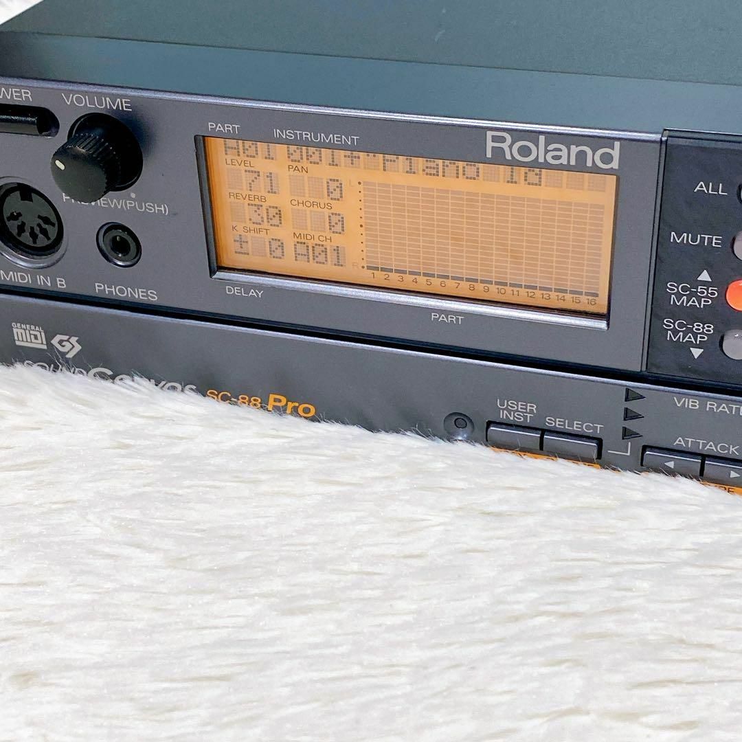 Roland SC-88 Pro サウンドキャンバス 音源モジュール Roland SC-88 Pro サウンドキャンバス 音源モジュール