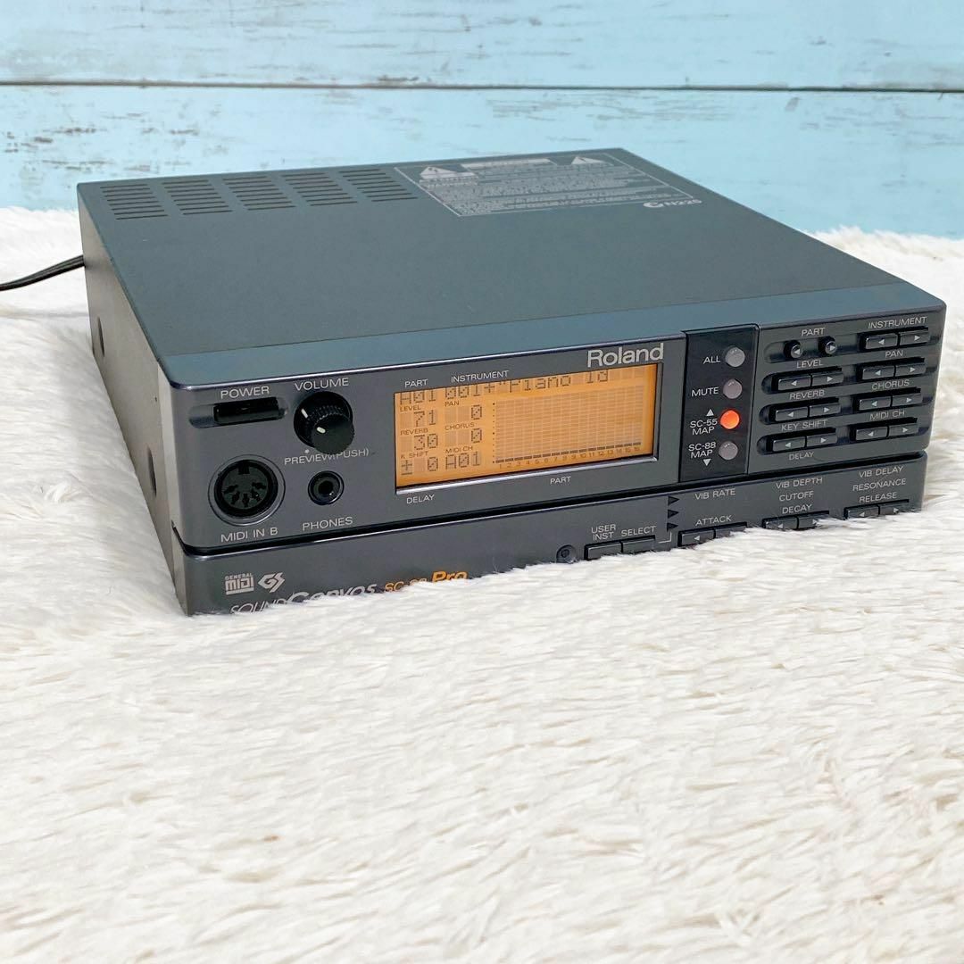 Roland SC-88 Pro サウンドキャンバス 音源モジュール Roland SC-88 Pro サウンドキャンバス 音源モジュール
