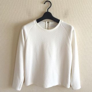 ユナイテッドアローズグリーンレーベルリラクシング(UNITED ARROWS green label relaxing)のグリーンレーベル♡ホワイトプルオーバー(カットソー(長袖/七分))