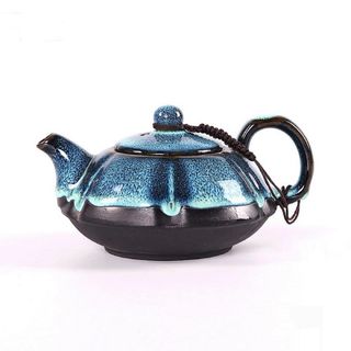高級感急須 茶器 手作り 土瓶 陶器 和食器 お茶 ティーポット(食器)