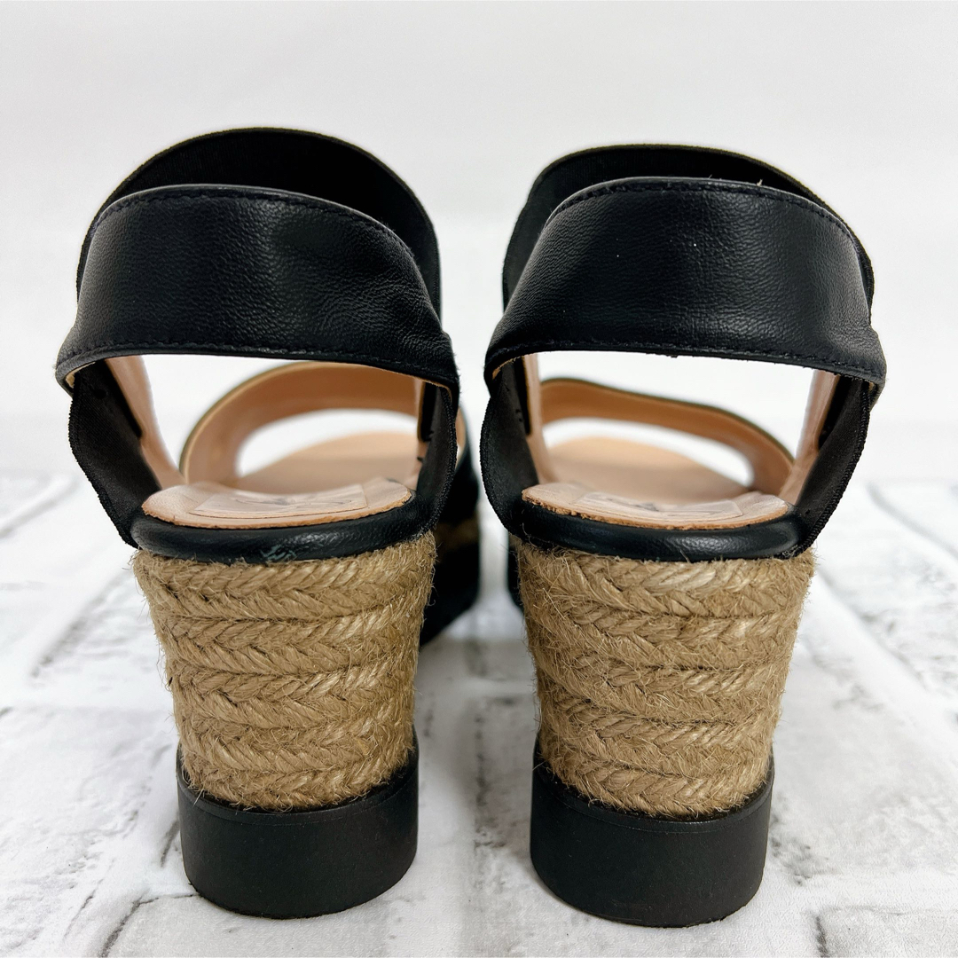 gaimo(ガイモ)の《美品》gaimo ガイモ 厚底サンダル ダブルソール ウェッジソール ベルト レディースの靴/シューズ(サンダル)の商品写真