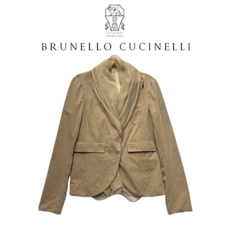 BRUNELLO CUCINELLI - BRUNELLO CUCINELLI ブルネロクチネリ コットン ジャケット M