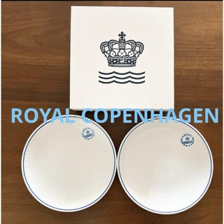 ROYAL COPENHAGEN - ロイヤルコペンハーゲン　皿　プレート　未使用　2枚セット