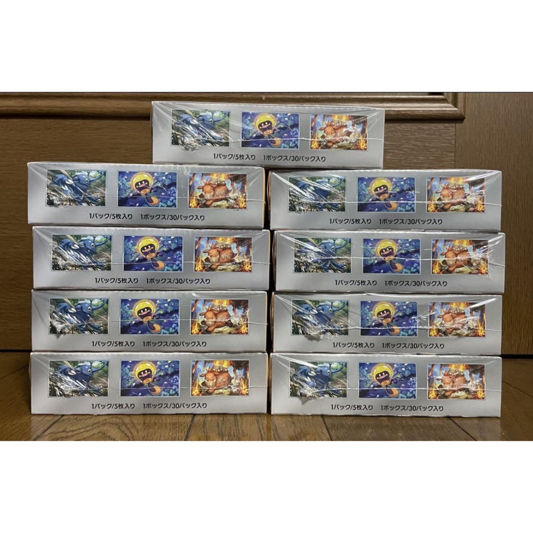 ポケモンカード クレイバースト 9BOX 新品未開封 シュリンク付き ポケモンカード クレイバースト 9BOX 新品未開封 シュリンク付き
