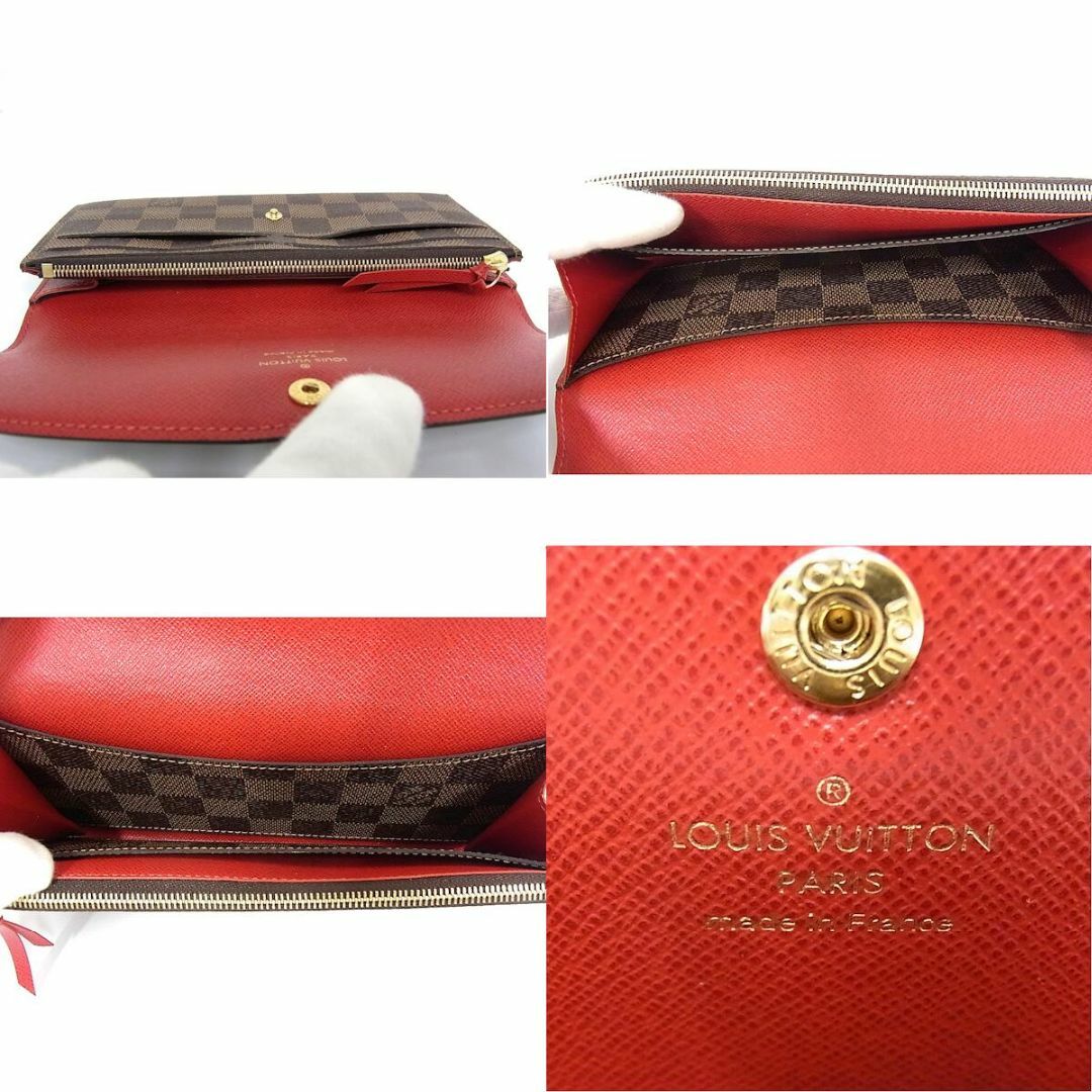 ルイヴィトン LOUIS VUITTON ポルトフォイユ・エミリー N63544 ルイヴィトン LOUIS VUITTON ポルトフォイユ・エミリー N63544
