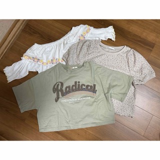 レトロガール(RETRO GIRL)の半袖Tシャツ3枚セット　可愛い系　フェミニン系(Tシャツ(半袖/袖なし))