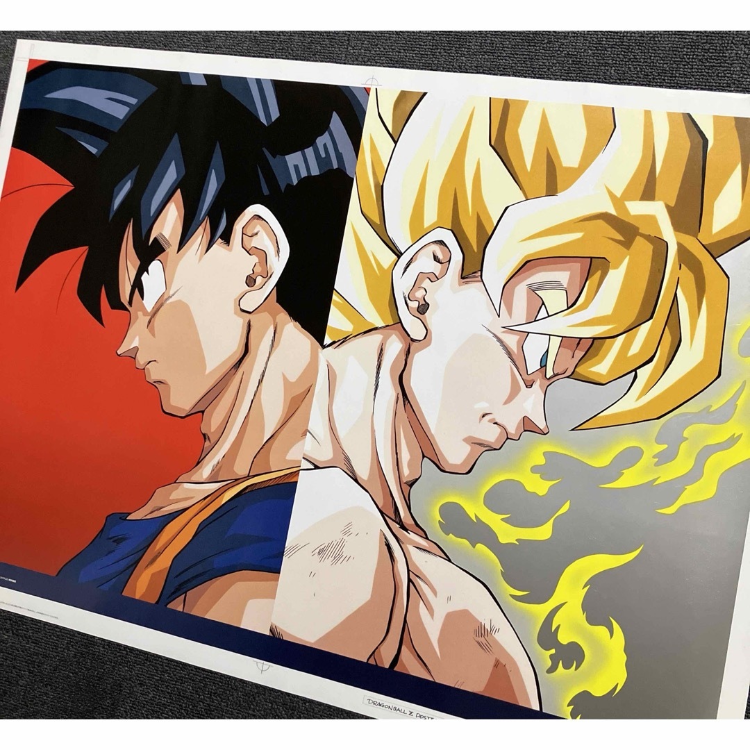 ドラゴンボールZ』非売品ポスター 鳥山明 悟空 スーパーサイヤ人 ドラゴンボールZ』非売品ポスター 鳥山明 悟空 スーパーサイヤ人