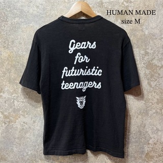 HUMAN MADE - HUMAN MADE ヒューマンメイド バックプリント ロゴ  半袖 Tシャツ