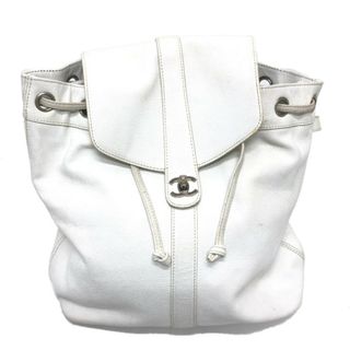 CHANEL(リュック/バックパック ・ ホワイト/白色系)のフリマ CHANEL(リュック/バックパック ・ ホワイト/白色系)のフリマ