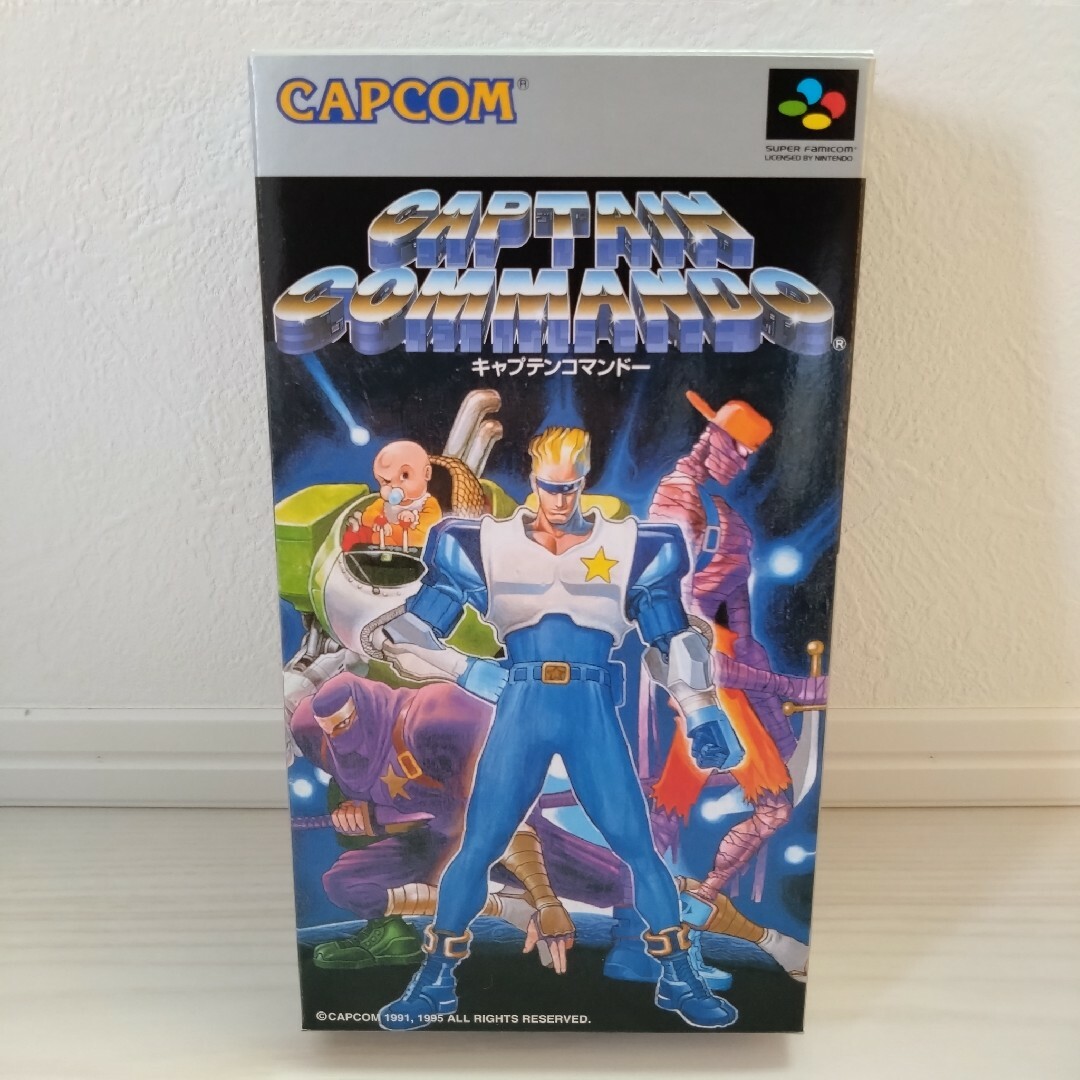 キャプテンコマンドー SFC スーパーファミコンソフト 重かっ キャプテンコマンドー SFC スーパーファミコンソフト 重かっ