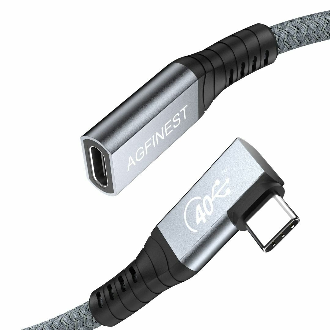 数量限定】L字 USB4 延長ケーブル thunderbolt 4 ケーブル の 数量限定】L字 USB4 延長ケーブル thunderbolt 4 ケーブル の