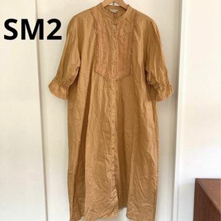 サマンサモスモス(SM2)のサマンサモスモス レース　ワンピース　ロングワンピース　ノーカラー(ロングワンピース/マキシワンピース)